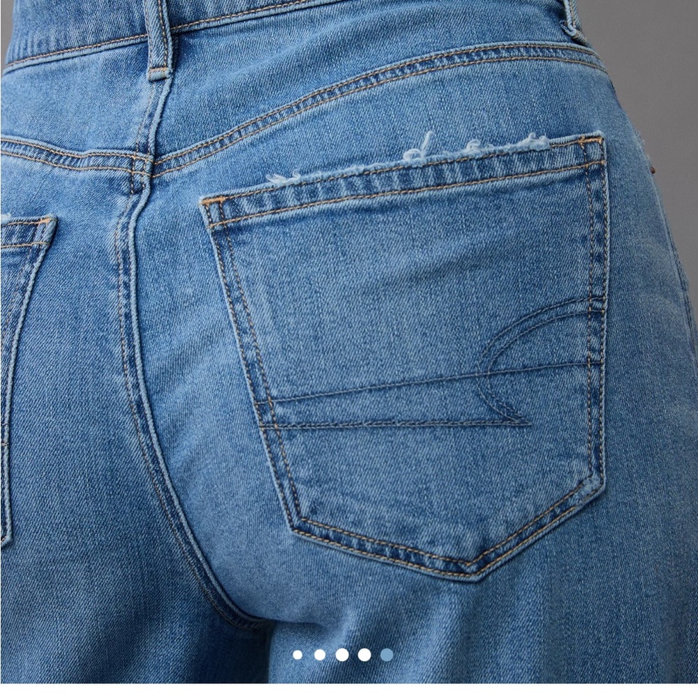 American Eagle Outfitters Light Blue Flare Jeans - Picture 4 of 12